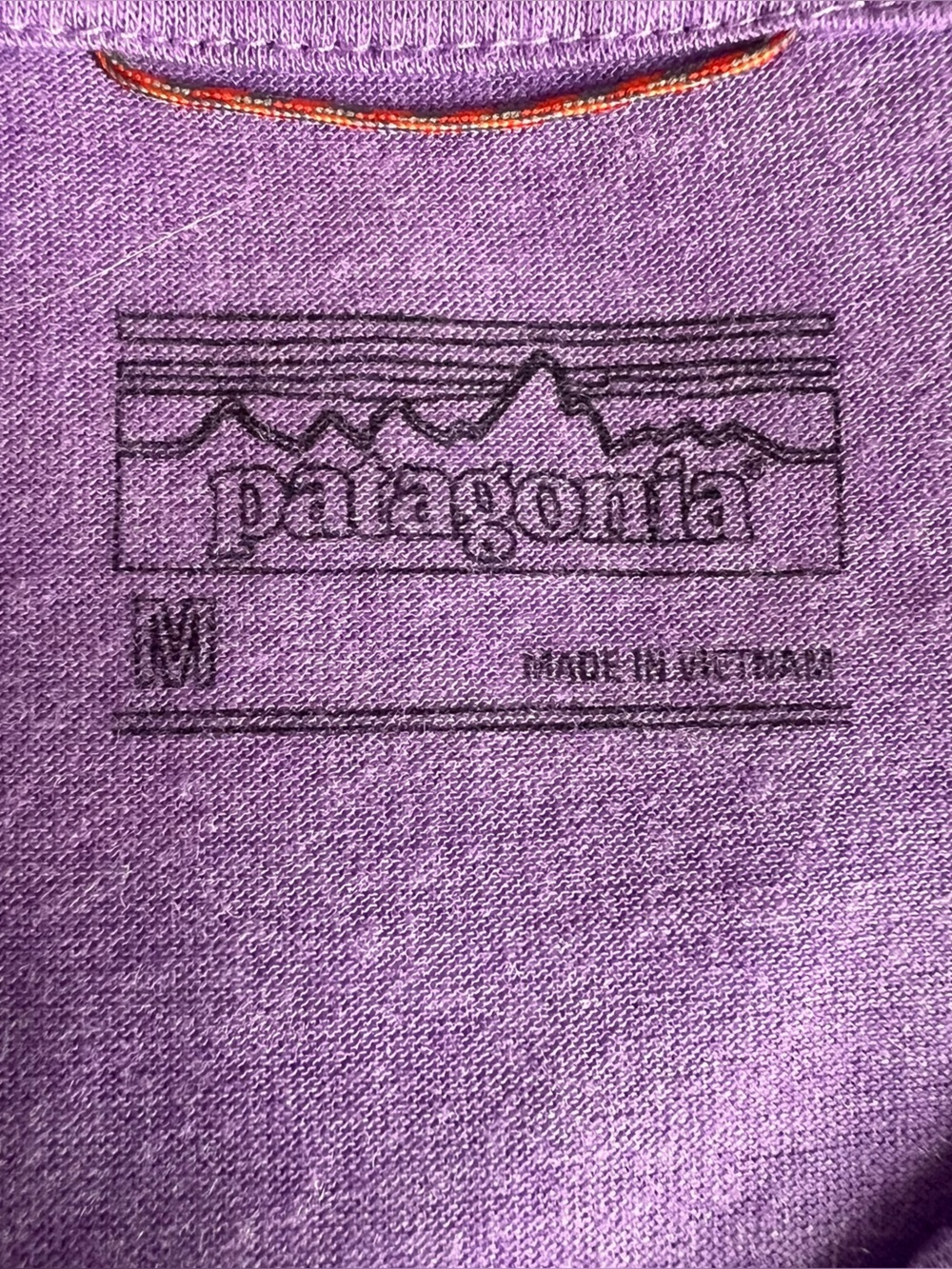 Patagonia Women’s lilac Purple Relaxed V-Neck 3/4 length Sleeves Women's Top - Picture 4 of 8